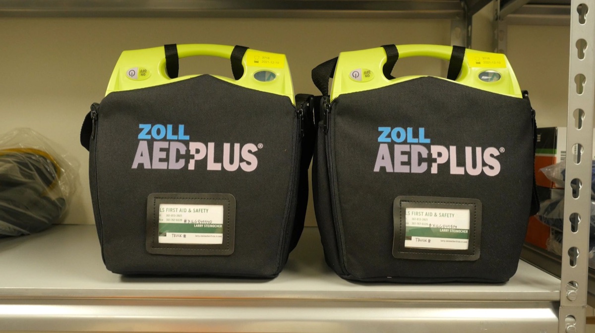 ZOLL AED Plus units